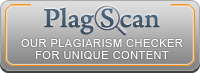 The image shows our cooperation with the online plagiarism detection service PlagScan