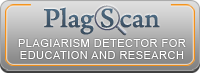 The image shows our cooperation with the online plagiarism detection service PlagScan